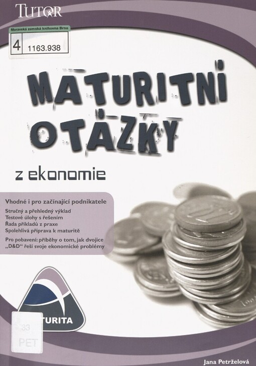 Maturitní otázky z ekonomie