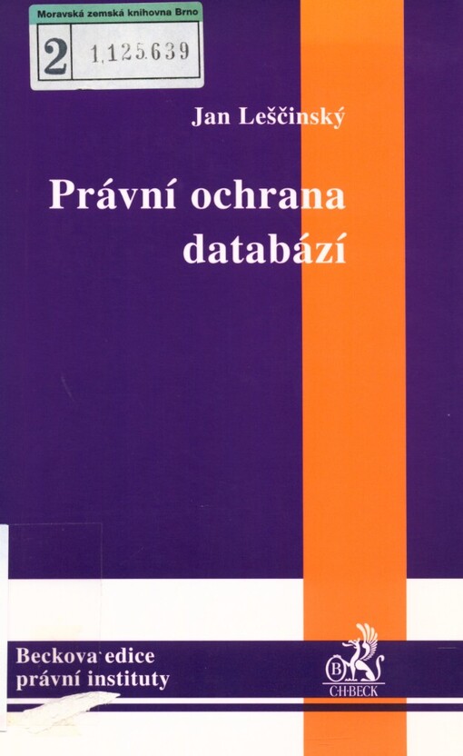 Právní ochrana databází