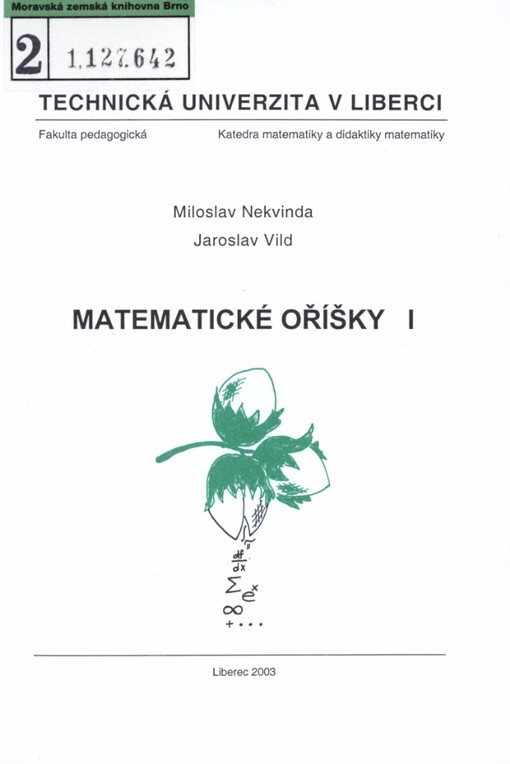 Matematické oříšky I