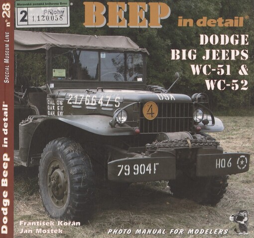 Dodge big jeeps in detail: Dodge 3/4-ton trucks, models WC-51 & WC-52