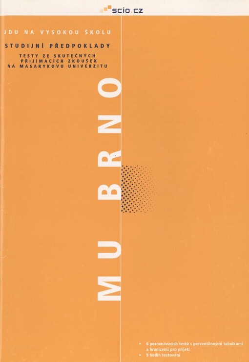 Jdu na vysokou školu: [sada MU Brno]