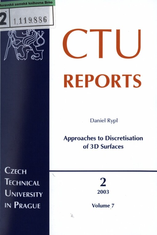 Approaches to discretization of 3D surfaces