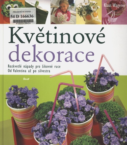 Květinové dekorace: rozkvetlé nápady pro šikovné ruce : od Valentina až po silvestra