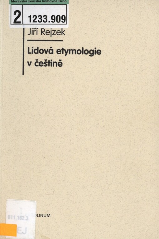 Lidová etymologie v češtině