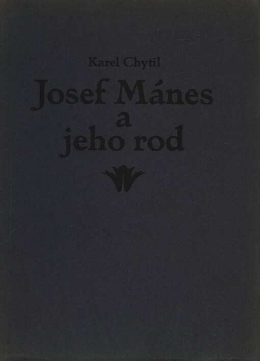 Josef Manes a jeho rod