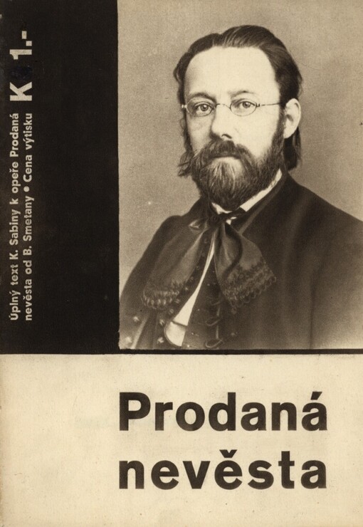 Prodaná nevěsta :komická zpěvohra ve třech jednáních