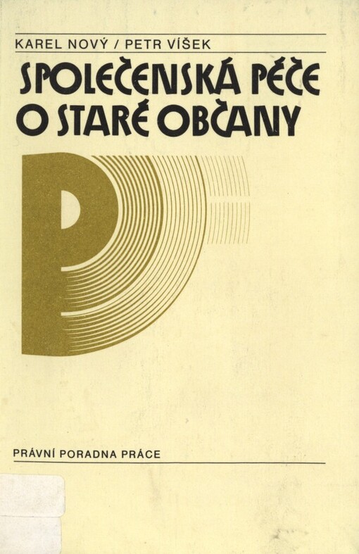 Společenská péče o staré občany