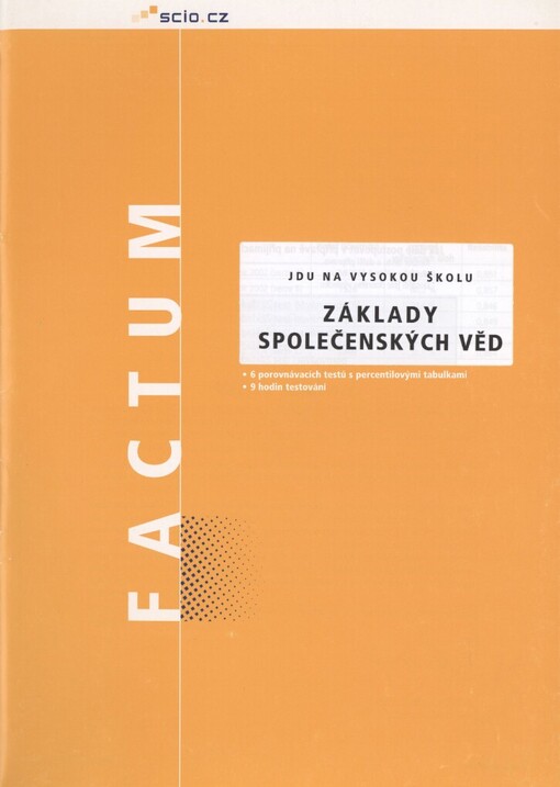 Jdu na vysokou školu: [sada Faktum], Matematika