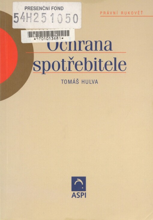 Ochrana spotřebitele