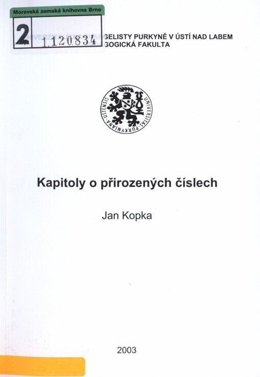 Kapitoly o přirozených číslech