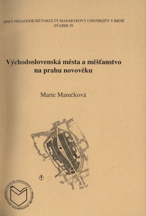 Východoslovenská města a měšťanstvo na prahu novověku