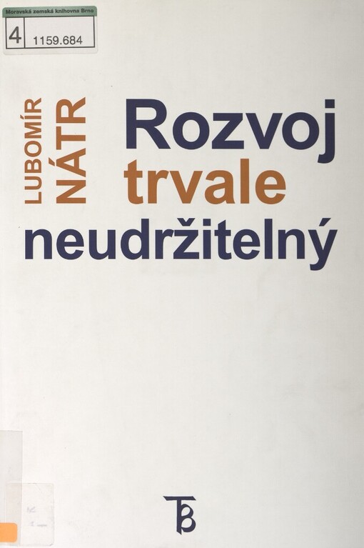 Rozvoj trvale neudržitelný