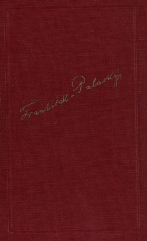 Dějiny národu českého v Čechách a v Moravě, Sv. 8. Od r. 1431 do 1439.