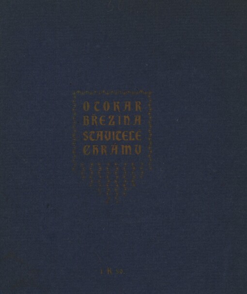 Stavitelé chrámu :básně