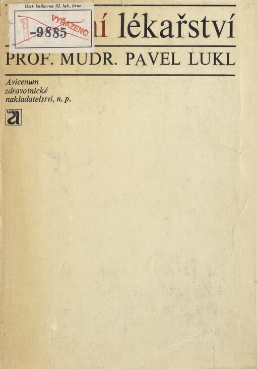 Vnitřní lékařství: celost. učebnice pro lékařské fakulty