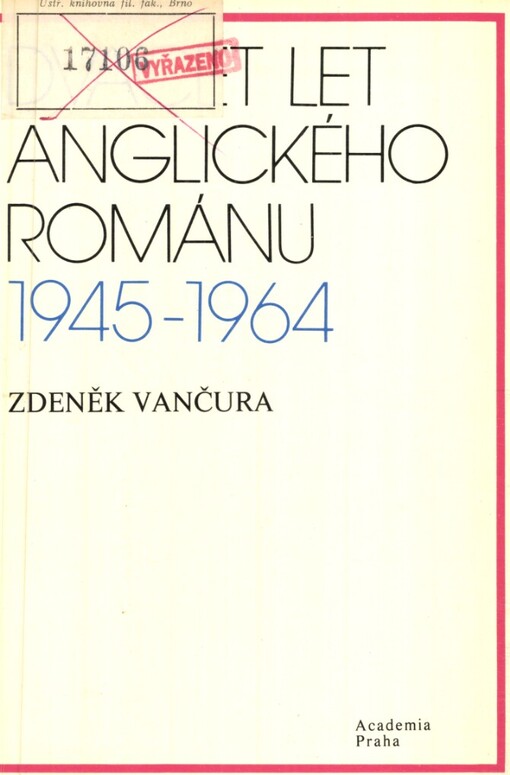 Dvacet let anglického románu 1945-1964