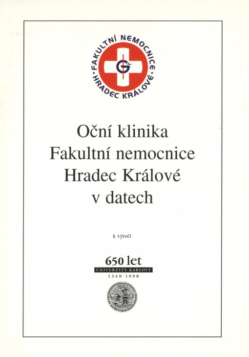 Oční klinika Fakultní nemocnice Hradec Králové v datech