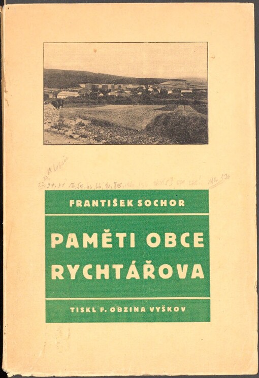 Paměti obce Rychtářova