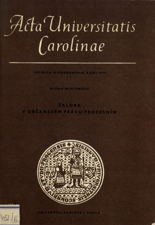 Žaloba v občanském právu procesním
