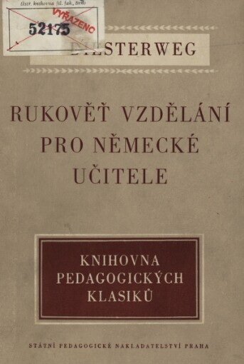 Rukověť vzdělání pro německé učitele