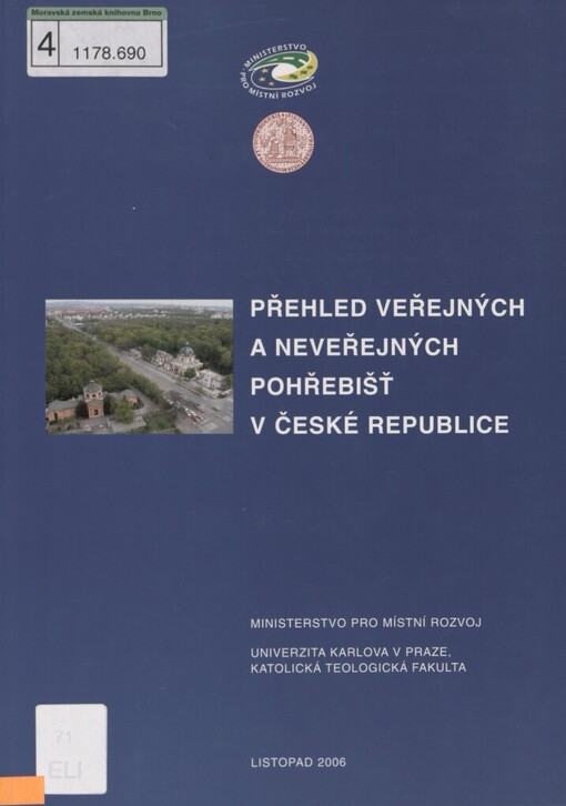 Přehled veřejných a neveřejných pohřebišť v České republice