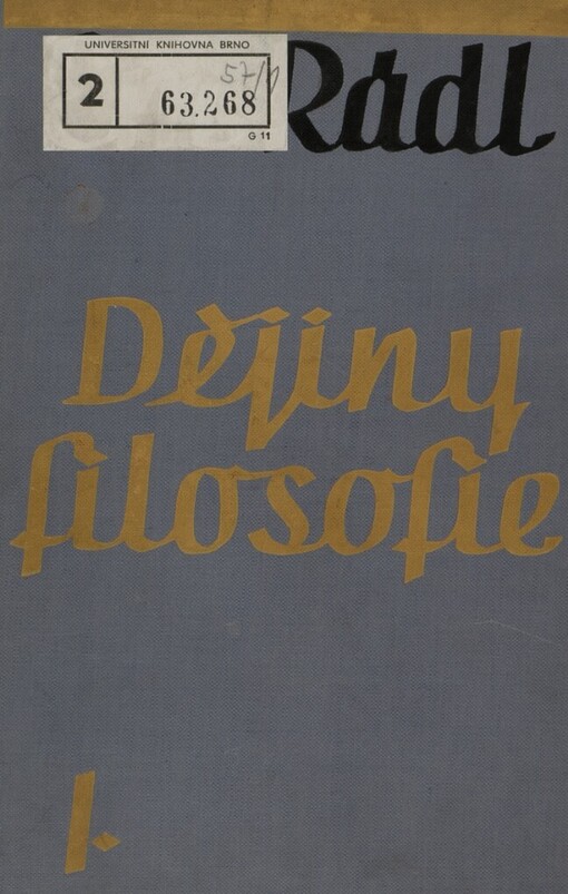 Dějiny filosofie.I,Starověk a středověk