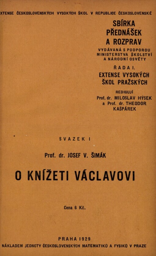 O knížeti Václavovi