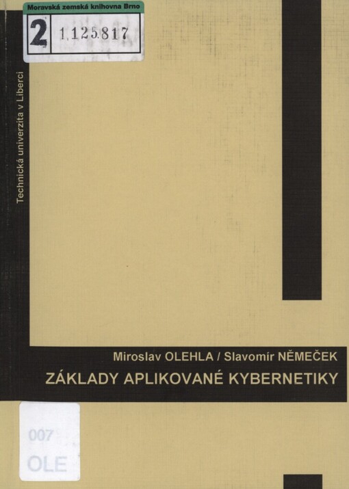 Základy aplikované kybernetiky