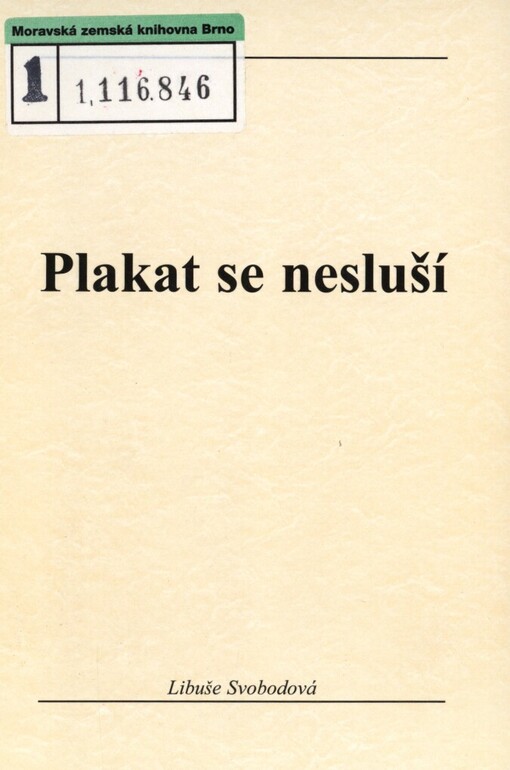 Plakat se nesluší