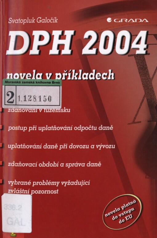 DPH 2004: novela v příkladech