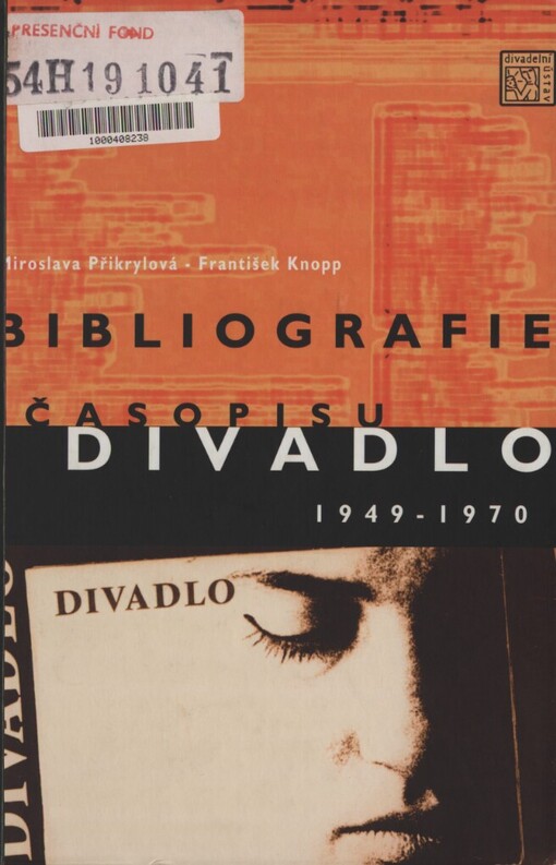 Bibliografie časopisu Divadlo 1949-1970