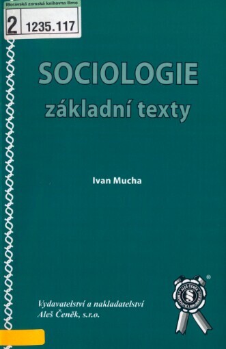 Sociologie: základní texty