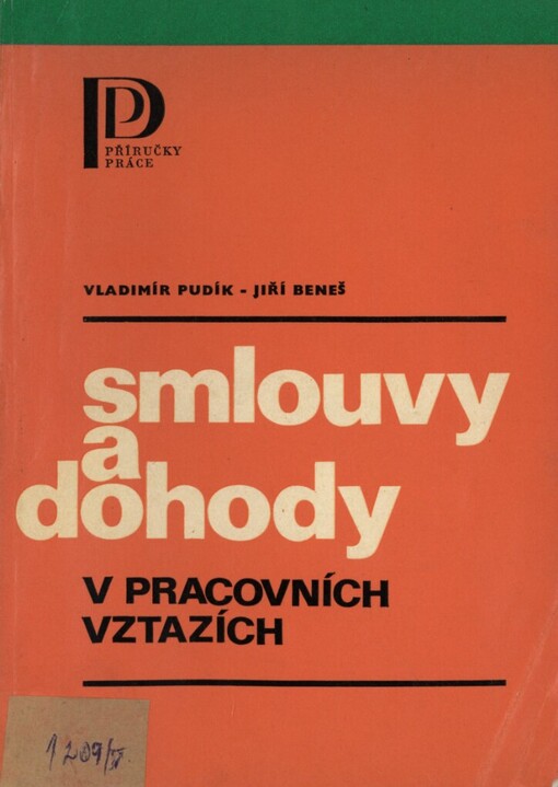 Smlouvy a dohody v pracovních vztazích