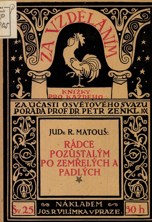 Rádce pozůstalým po zemřelých a padlých