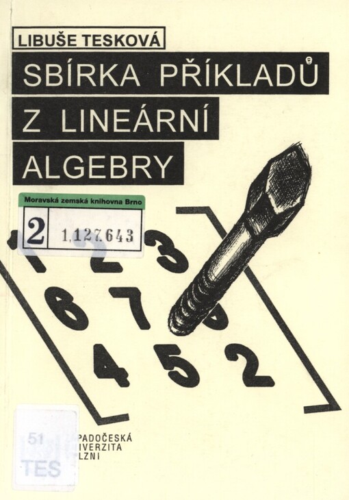 Sbírka příkladů z lineární algebry