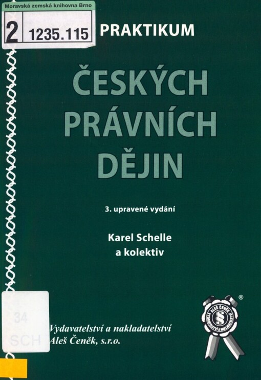Praktikum českých právních dějin