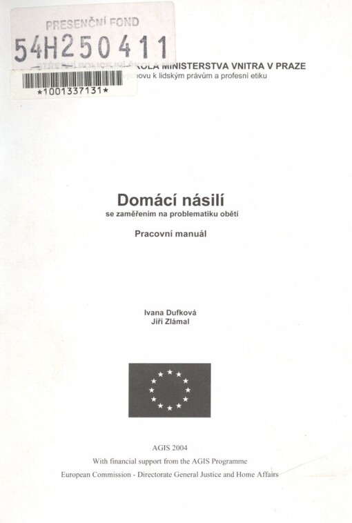 Domácí násilí se zaměřením na problematiku obětí