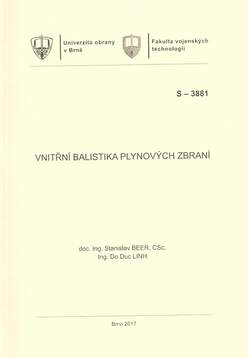 Vnitřní balistika plynových zbraní