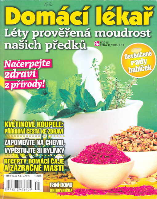 Domácí lékař. Léty prověřená moudrost našich předků