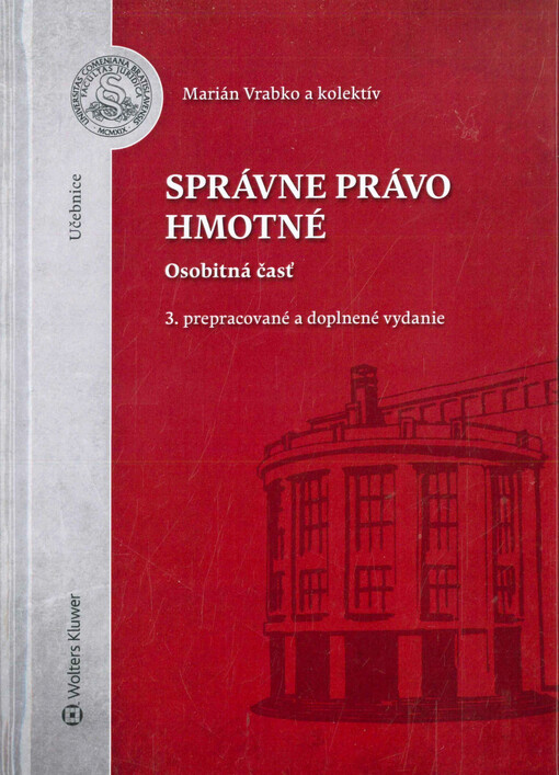 Správne právo hmotné : osobitná časť