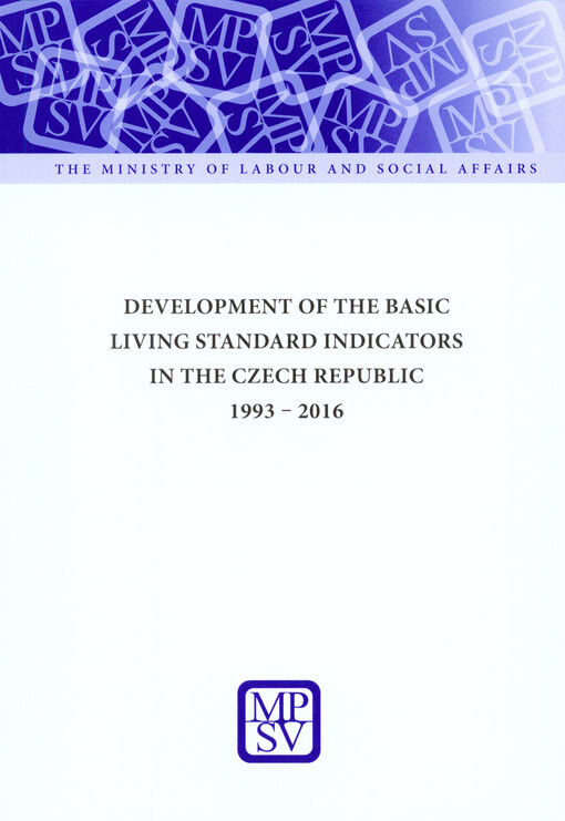 Development of the basic living standard indicators in the Czech Republic ...