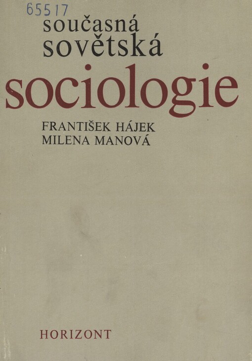Současná sovětská sociologie
