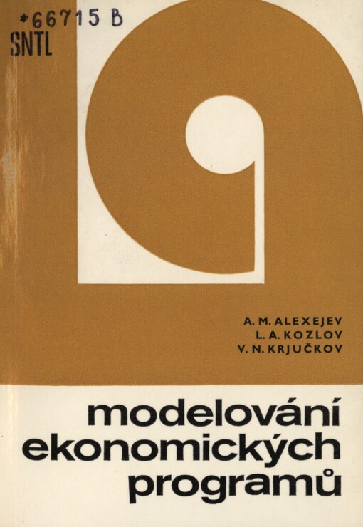 Modelování ekonomických programů