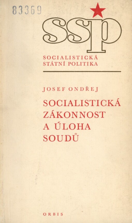 Socialistická zákonnost a úloha soudů