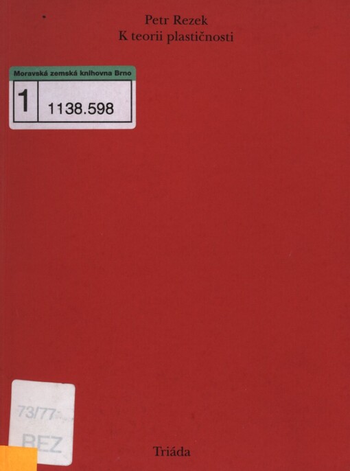 K teorii plastičnosti