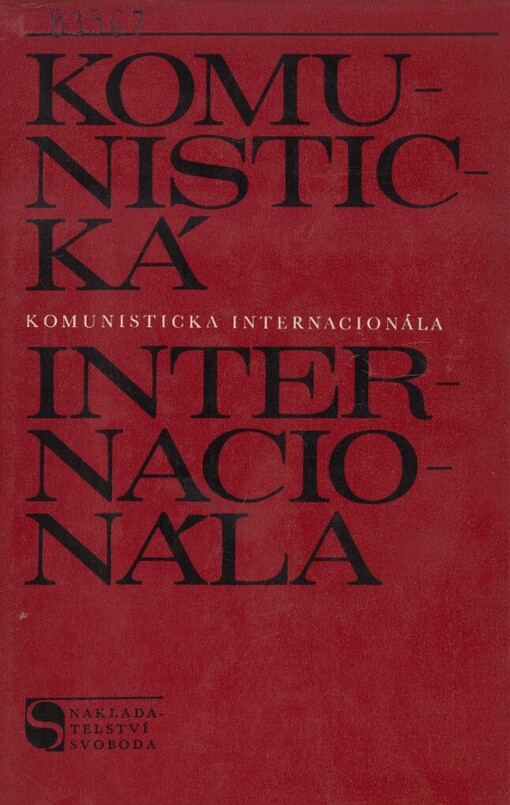 Komunistická internacionála: stručné dějiny