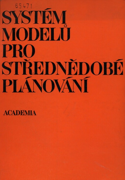 Systém modelů pro střednědobé plánování