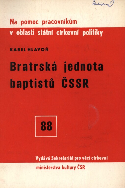 Bratrská jednota baptistů ČSSR