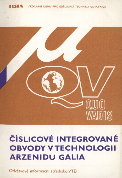 Číslicové integrované obvody v technologii arzenidu galia