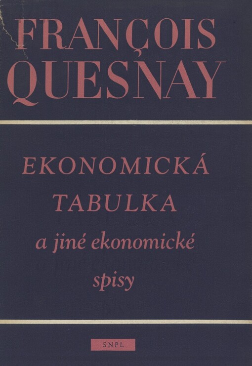 Ekonomická tabulka a jiné ekonomické spisy